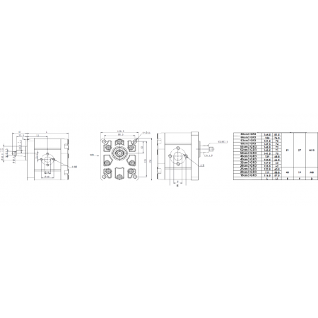 POMPA HYDRAULICZNA GR3 46cm3 KARO 1